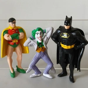 Batman 1989 Movie Applause PVC figurines Lot of 3 Joker Robin Vintage Official - Picture 1 of 18
