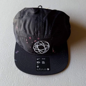 Nike Fly Dri-FIT 5 Panel Hat Cap Black M/L Men Japan FN7244-010 - Picture 1 of 10