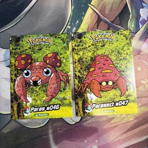 Tarjeta de cristal Pokémon 2025 vitral #046 lote de paras Kanto Perú lámina - Imagen 1 de 3