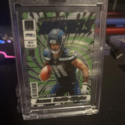 2023 Jaxon Smith-njigba Donruss Gridiron Marvels SSP - Image 1 of 2