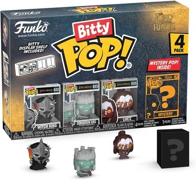 Funko Bitty Pop! Lord Of the Rings - Witch King 4PK​ and A Surprise Mystery Mini - Изображение 1 из 3