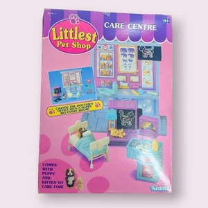 Littlest Pet Shop Care Center 1993 Kenner Vintage Puppy Dog & Kitten Figure  - Picture 1 of 24
