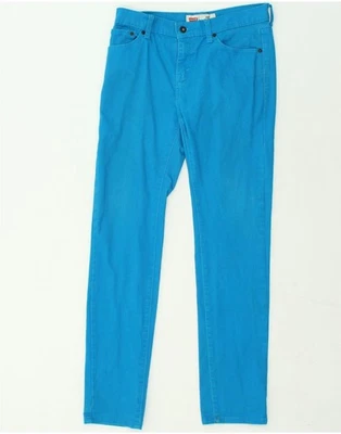 LEVI'S Girls 510 Slim Casual Trousers 15-16 Years W30 L30 Blue Cotton AV04 - Image 1 of 3