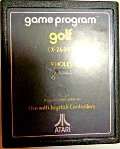 ATARI VCS 2600 -- GOLF (ATARI CX2634P) - Bild 1 von 2