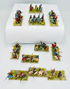 38x 25mm Griechischer Speermann/Bogenschützen *hervorragend bemalt* - Bild 1 von 8