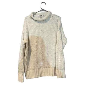 PINK Victoria's Secret Grobstrickpullover weiß Gr. XS - Bild 1 von 3