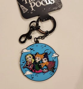 Loungefly Disney Hocus Pocus Flying Sanderson Sisters Sliding Keychain NEW - Picture 1 of 15