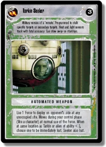 Star Wars CCG Tarkin Seeker Near-Mint/NM - Premier Limited 1995 - Picture 1 of 1