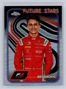 2024 Topps Chrome F1 #43 Dino Beganovic -Future Stars Refractor-Prema Racing - Picture 1 of 2