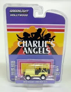 Greenlight 1/64 Julie Roger's 1980 JEEP CJ-5 Charlie's Angels Diecast Car - Picture 1 of 3