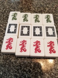 Crafters 12 Winds Mahjong Tiles White 1 3/16”x 7/8” x 1/2” - Picture 1 of 1