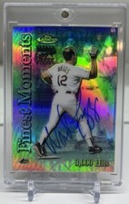 Wade Boggs 2000 Topps Finest Moments Autograph Refractor #FM4