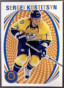 2013-14 O-Pee-Chee Retro Parallel #429 Sergei Kostitsyn Nashville Predators - Picture 1 of 1
