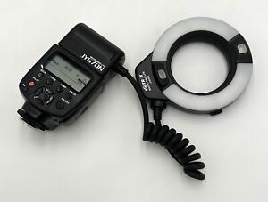 Viltrox JY670N i-TTL Macro Ring Flash Works But Not Fully Tested. As-Is READ