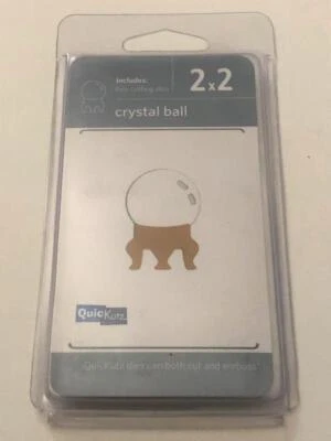 Bola de Cristal QuicKutz Halloween Bruja KS-0967 Troqueles Cortes Rápidos Álbum de Recortes Foto 1 de 2