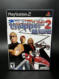American Chopper 2: Full Throttle (Sony PlayStation 2 PS2) *CIB mit Handbuch - EX!* - Bild 1 von 3