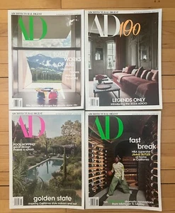 Architectural Digest Magazine Lot of 4 - 2023, 2024 - AD 100,  Jimmy Butler  - Picture 1 of 23