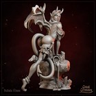 Beliala Succubus Pinup Rogue Fighter Vampire Miniature | D&D DnD