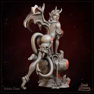 Beliala Succubus Pinup Rogue Fighter Vampiro in miniatura | D&D DnD - Foto 1 di 5