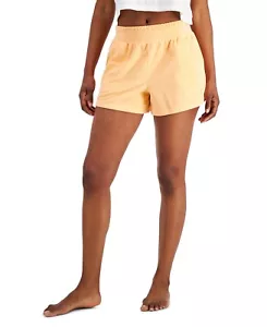 Jenni Women's Smocked-Waist Casual wear Shorts in Hoodoo Orange Size Small, NWT - Picture 1 of 1