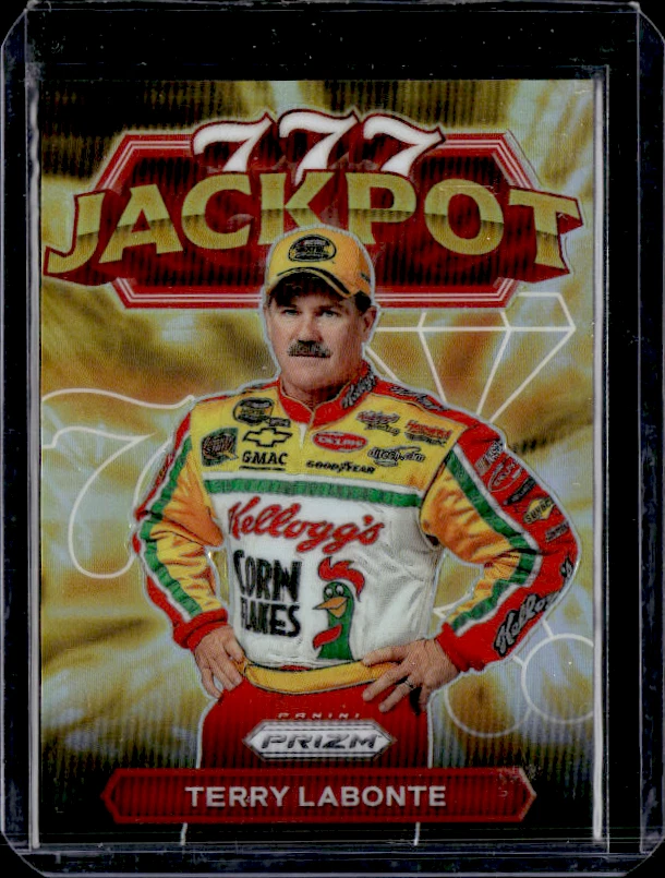 2023 Panini Prizm Terry Labonte Jackpot Silver - Image 1 of 2