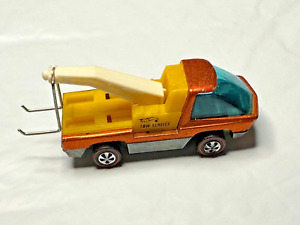 1969 Mattel Hot Wheels Original Redline Heavyweights Tow Truck Hong Kong