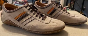 Cole Haan sneakers shoes Leather Suede 10M two pairs brown tan - Picture 1 of 14