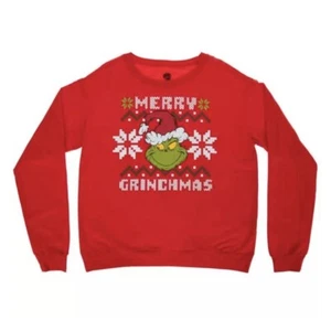 Grinch Christmas Sweater Sweatshirt Ugly Sweater Adult Unisex Size Large L NEW - Picture 1 of 5