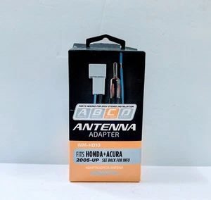 New Antenna Adapter for Select Honda Acura Cars to install Aftermarket Radio - Picture 1 of 2