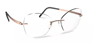 Silhouette Momentum Aurum 23K GP Eyeglasses L009 LN 3520 Rose Gold 55-17-135 - Picture 1 of 3