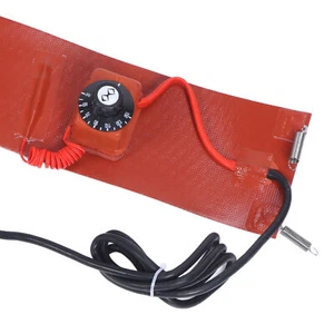 200L/55 Gallon Silicon Band Oil Heating Drum Heater For Biodiesel Metal Barrel - Picture 1 of 12