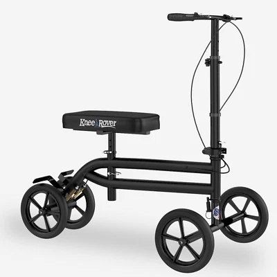 Scooter de joelho dirigível Economy KneeRover® preto - Usado - Imagem 1 de 4
