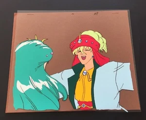 Time Travel Tondekeman! Prince Dandarn Anime Cel A8 & Genga ~ Ray Rohr Artifacts - Picture 1 of 4