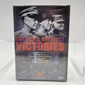 Americas Greatest Victories 2 Disc DVD 2002 War The History Channel-New, Sealed - Picture 1 of 4
