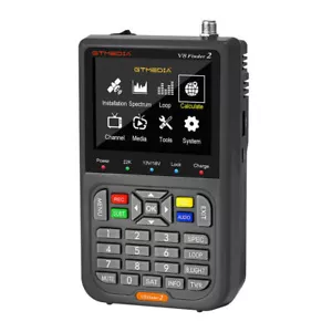 GTMedia V8 Satfinder DVB-S/S2/S2X FTA HDTV Digital Buscador de Satélites Medidor de Señal - Imagen 1 de 17