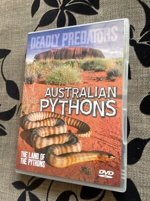DEADLY PREDATORS DVD. AUSTRALIAN PYTHONS. THE LAND OF THE PYTHONS - Image 1 of 3