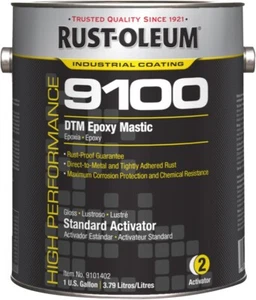 Rust-Oleum High Performance 9100 DTM Epoxy Mastic, 2-Gallon Kit - Picture 1 of 25