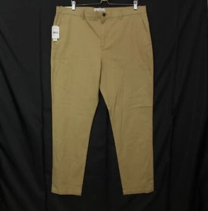 Original Penguin Pants Size 38x32 Men's Stretch SLIM FIT Flat Front Zip NWT - Picture 1 of 12