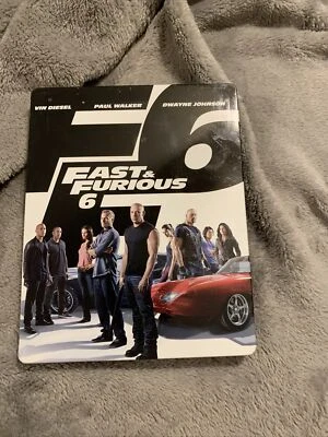  Fast and Furious 6  Steelbook Blue Ray Foto 1 de 4