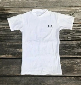 White Under Armour Long-Sleeve Thermal Base Layer - YMD - Picture 1 of 5