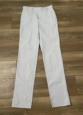Brooks Brothers Boys Pants Pinstripe Striped Blue & White Size 14 - Image 1 of 4
