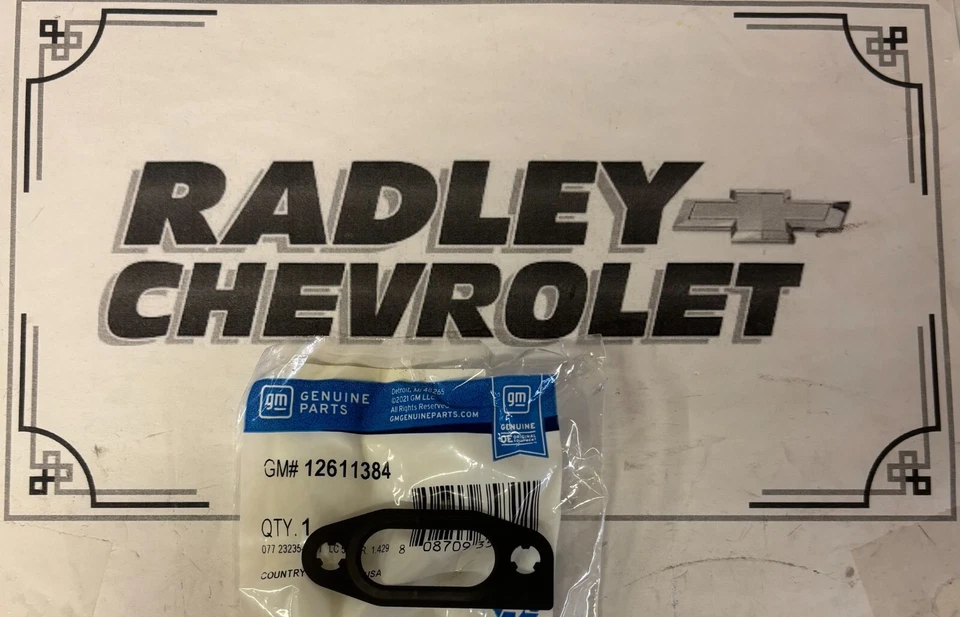 NUEVO SELLO DE JUNTA DE CUBIERTA DE CÁRTER DE ACEITE DE MOTOR GM OEM - GENERAL MOTORS GMC 12611384 Foto 1 de 1