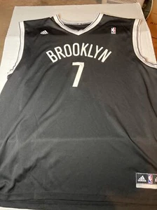 Adidas Jeremy Lin Brooklyn Nets NBA Jersey Men’s XXL 2XL Black - Picture 1 of 15