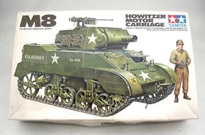 TAMIYA 1:35 M8 Howitzer Motor Carriage KIT NO MM210 INTERNO SIGILLATO - Imagen 1 de 8