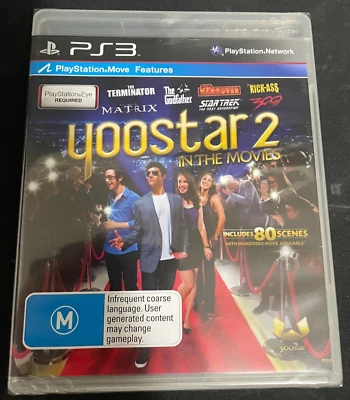 Yoostar 2: IN THE MOVIES PS3 SONY PLAYSTATION 3 GAME FACTORY SEALED - Image 1 of 2