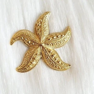 Colgante Vintage Avon Estrella de Mar Dije Tono Dorado Playa Náutico Costero 15280 - Imagen 1 de 9