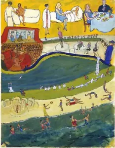 By the Sea : Charlotte Salomon : Archival Quality Art Print for Framing - Picture 1 of 1