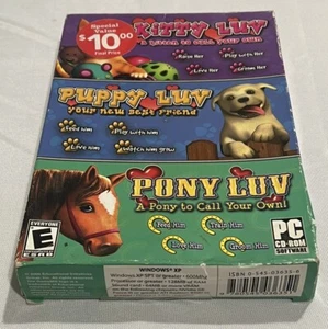 Luv Multi-pack - 3 Games: Kitty Luv, Puppy Luv, Pony Luv [Win XP, 9780545036351] - Picture 1 of 3