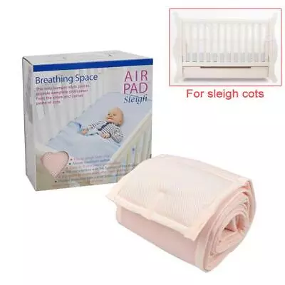 NEW  Sweet Dreams Air Pad - Sleigh Cot - Pink • 40$
