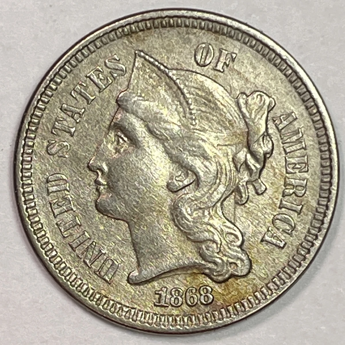 1868 Year US Three Cent Nickels for sale | eBay